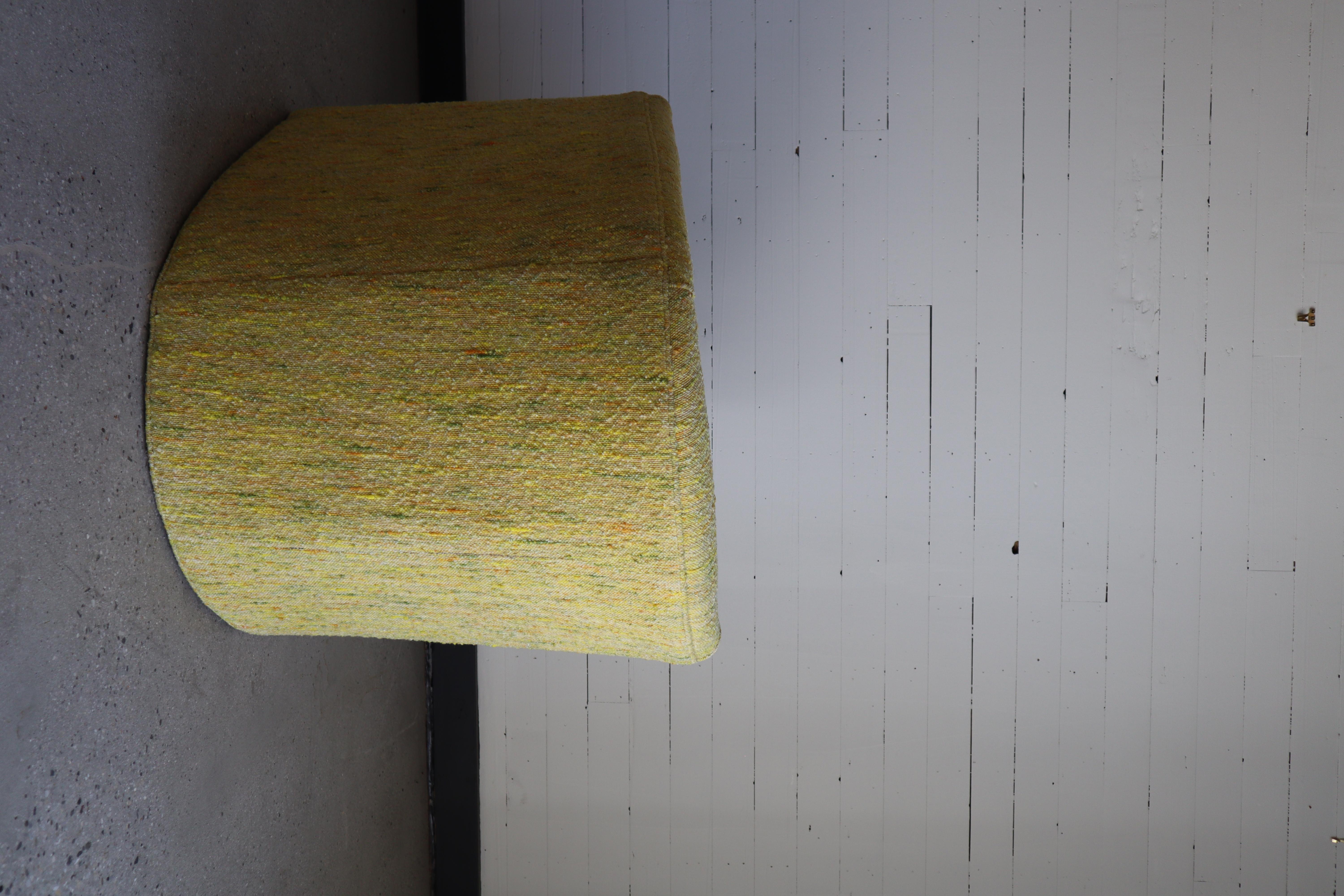 North American Century Furniture Mid-Century Lounge Yellow Chair For Sale