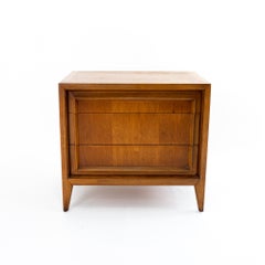 Century Furniture Mid Century Walnut 2-Drawer Nightstand
