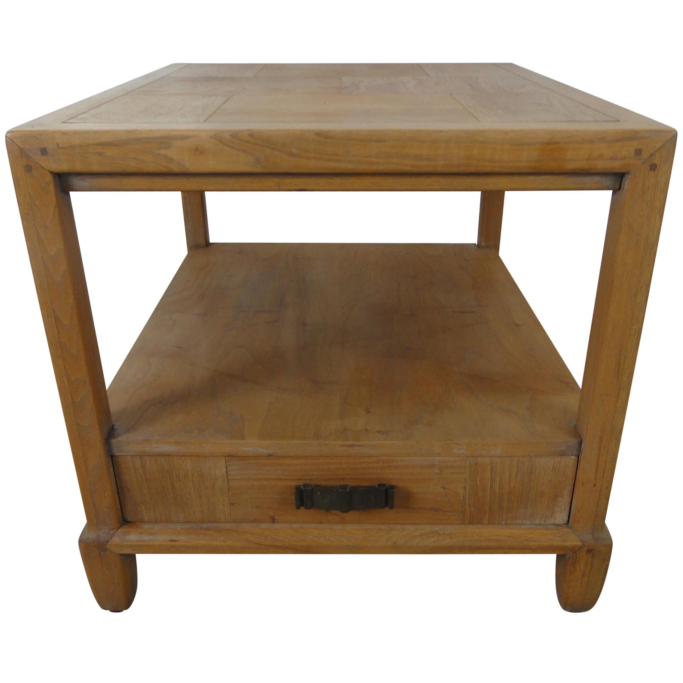Century Furniture Ming Style End Table For Sale