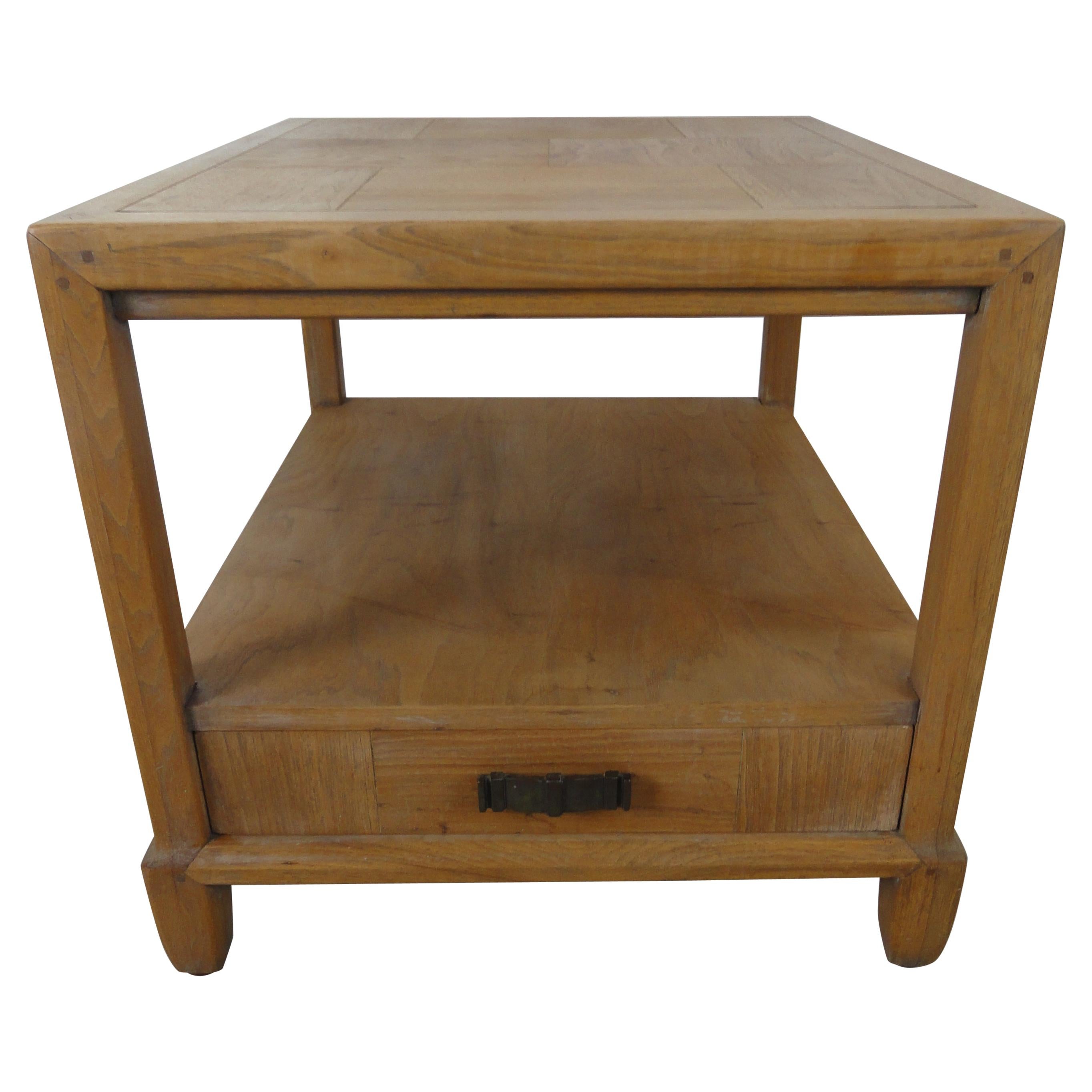 Century Furniture Ming-Style End Table For Sale