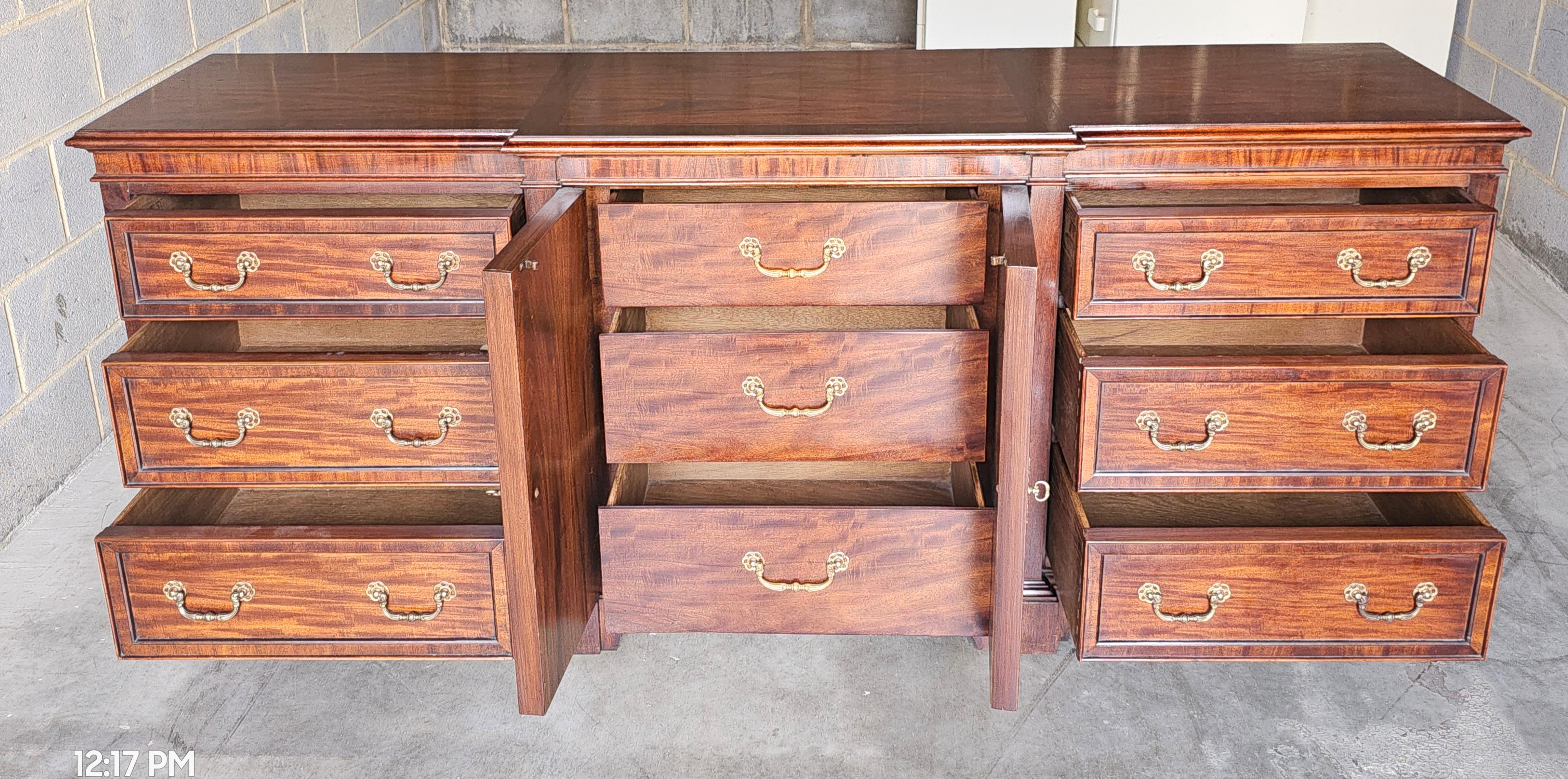Other Century Furniture of Distinction Satin Mahogany Triple Dresser