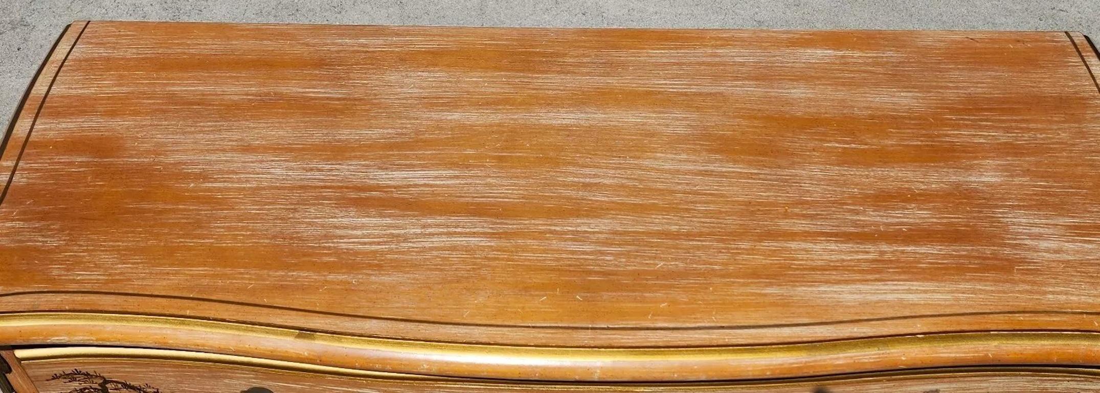 MOBILI DEL SECOLO Pam Bolick Comò asiatico dipinto a mano e firmato in vendita 7