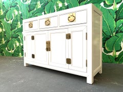 Collection Sabota de Century Furniture Buffet de style Ming asiatique