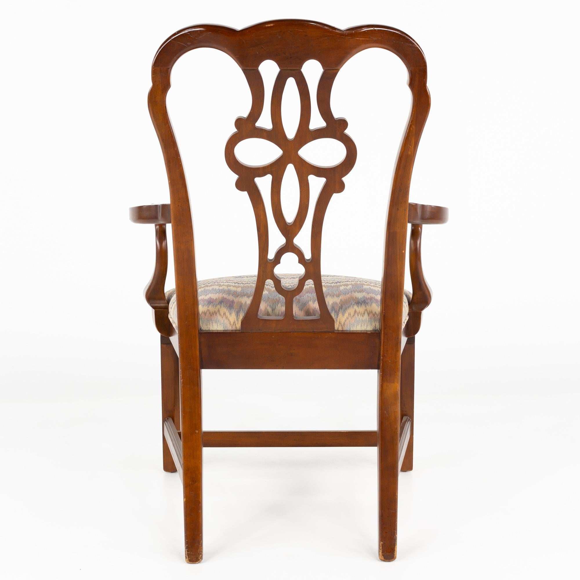 Century Furniture Traditional Dining Chairs, Set of 8 In Good Condition For Sale In Countryside, IL