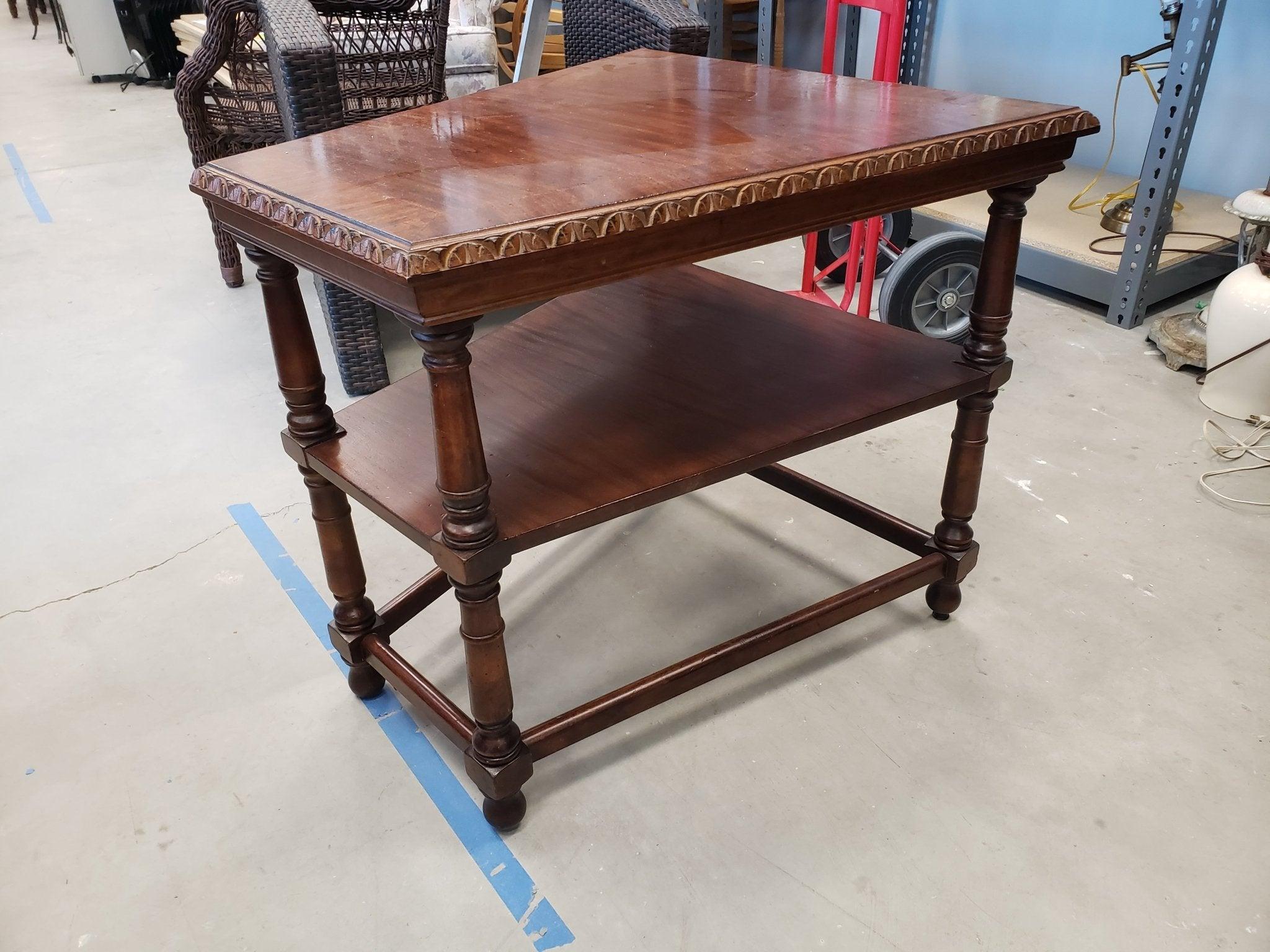 American Century Furniture Wedge Side Table For Sale