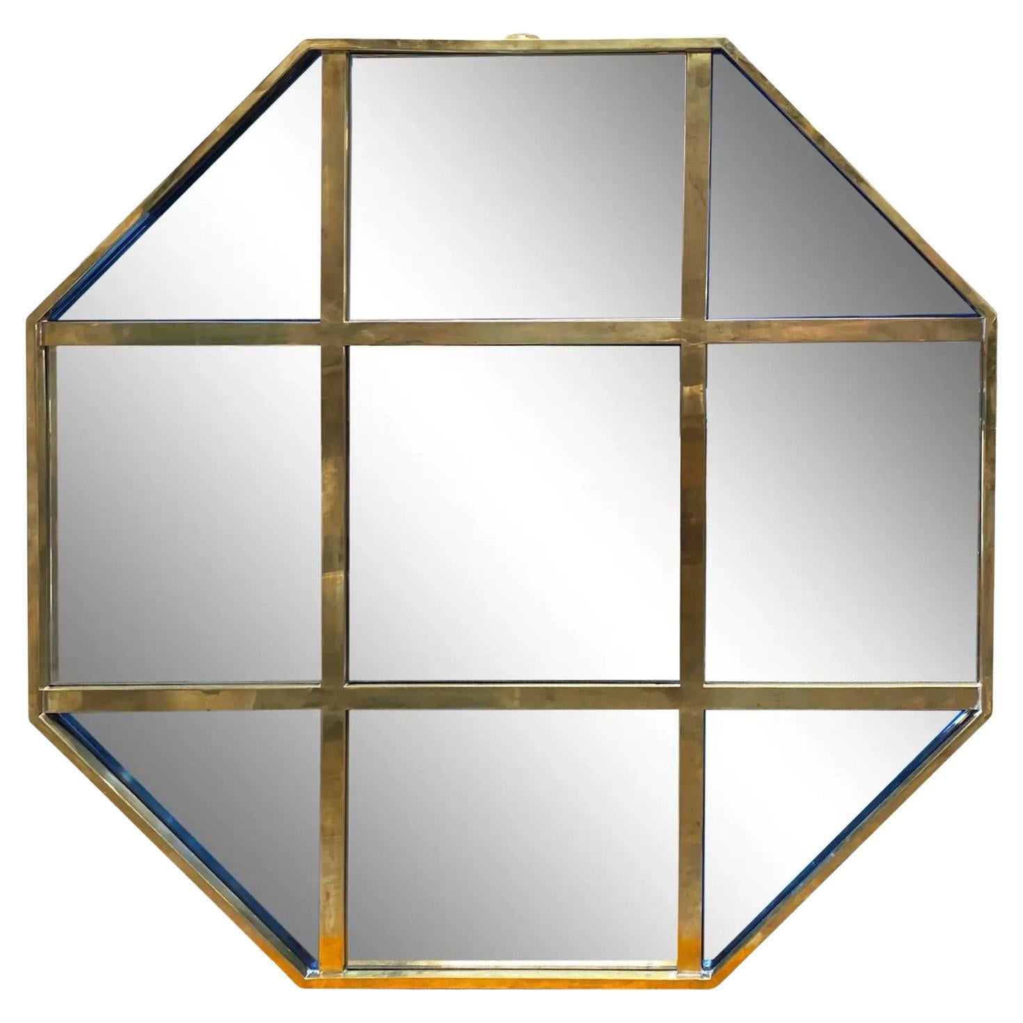Century Modern Octagonal Wall Mirror