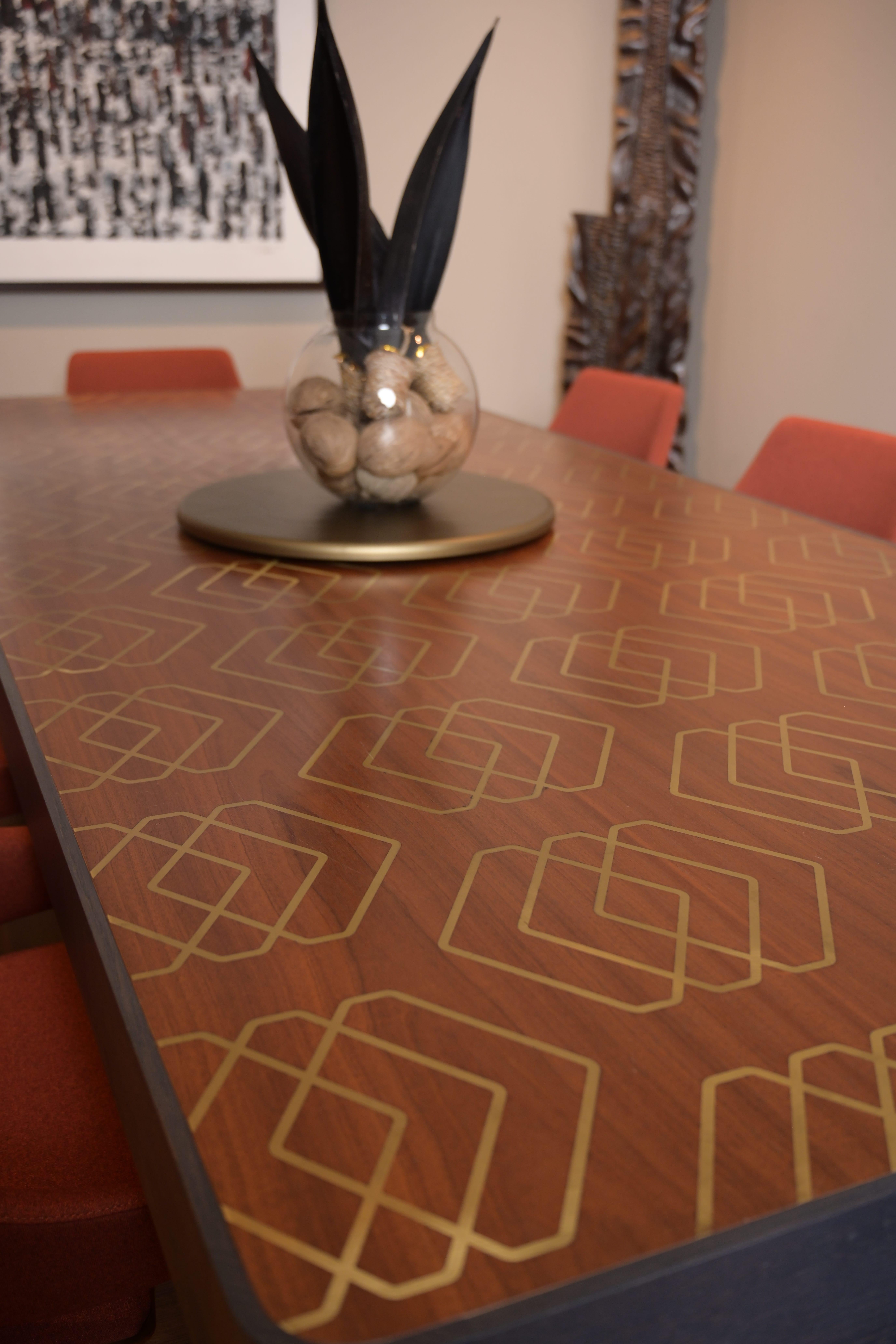 rectangular oak dining table