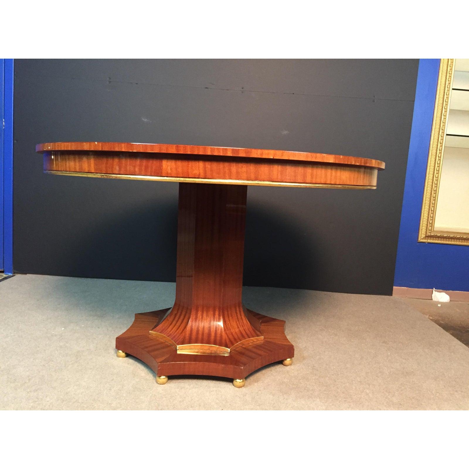 Century Regency Style Center Table In Good Condition In Norwood, NJ