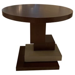 Century Vienna Echo Modern Sculptural Chairside Table