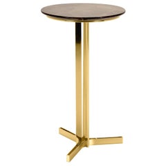 Ceo Cocktail Table with Moresco Imperiale Marble Top