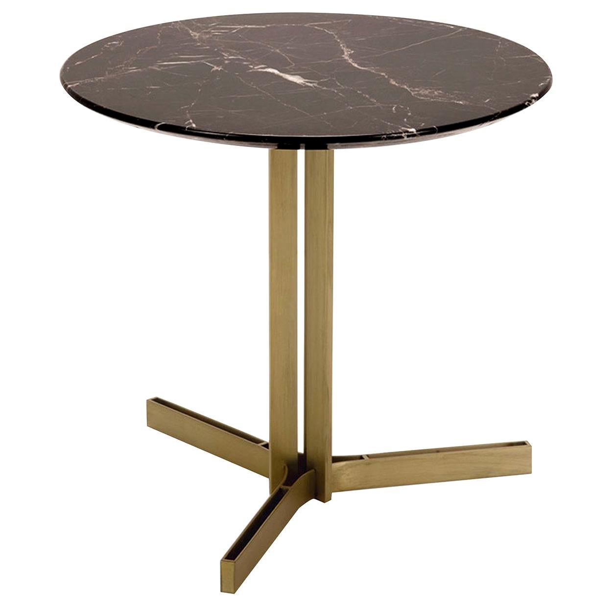 Ceo Coffee Table with Saint Laurent Marble Top