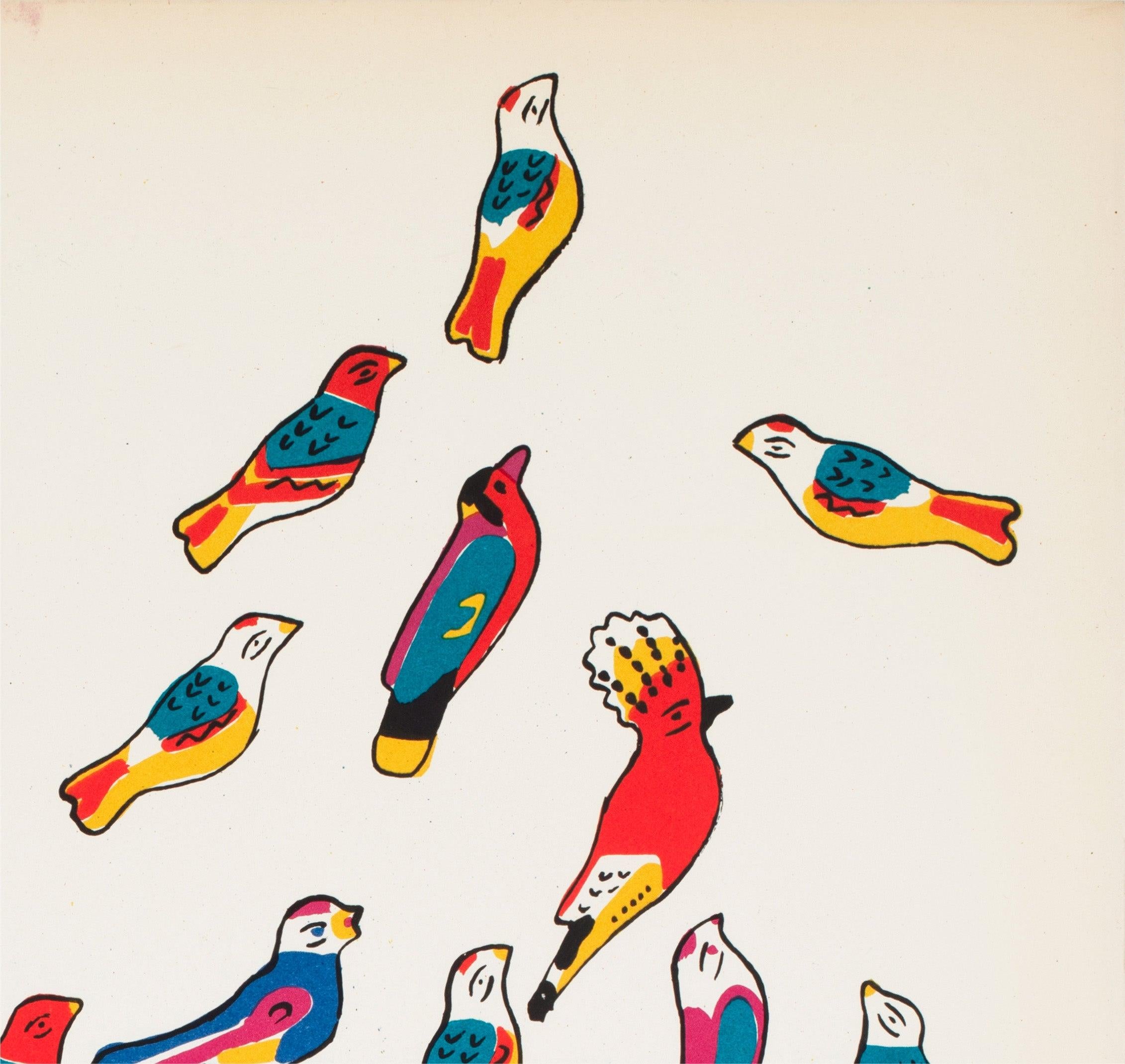 Cepelia 1967 Polnisches Volkskunst-Ausstellungsplakat, Waldemar Swierzy (20. Jahrhundert) im Angebot