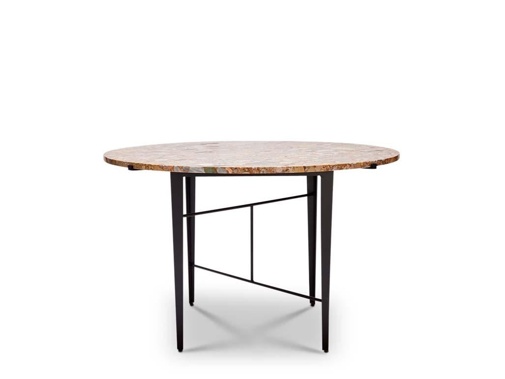 American Ceppo Marble Montrose Dining Table by Lawson-Fenning For Sale