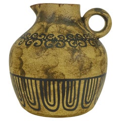 JARRON ceramano decor etrusca hanns welling mediados de siglo 1950s 60s