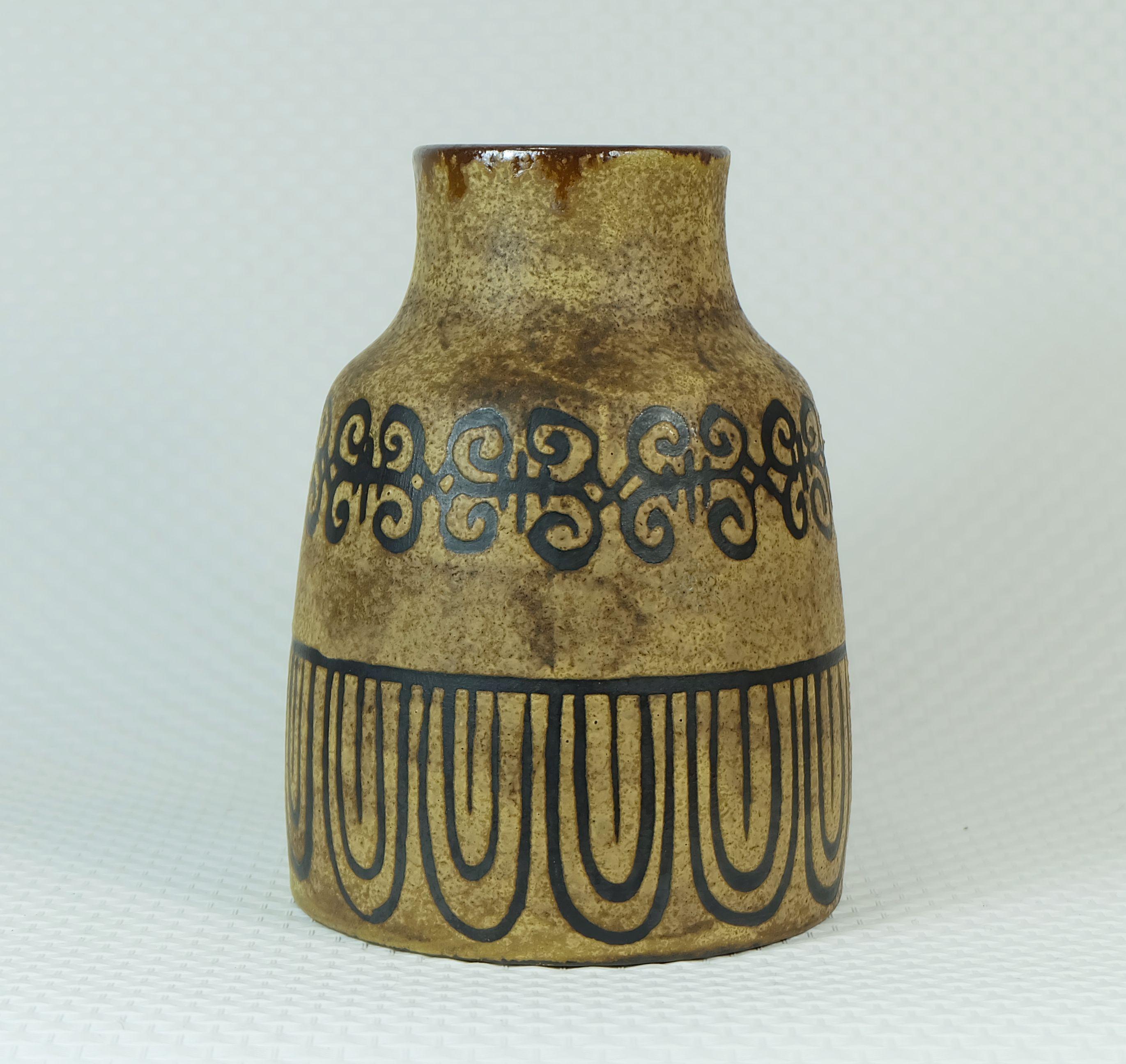 Mid-Century Modern Ceramano VASE decor etrusca hanns welling west german mid century ceramic en vente
