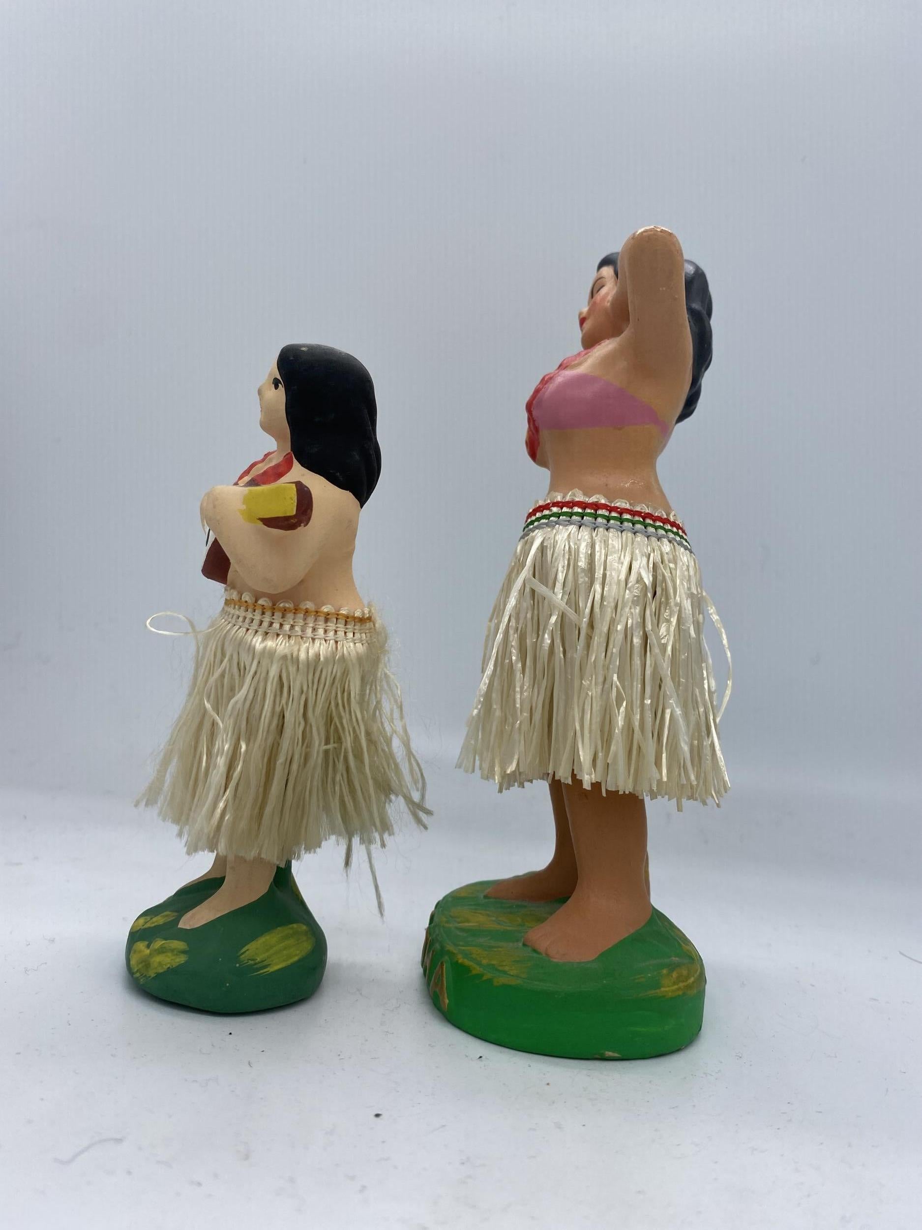 traditional hula girl