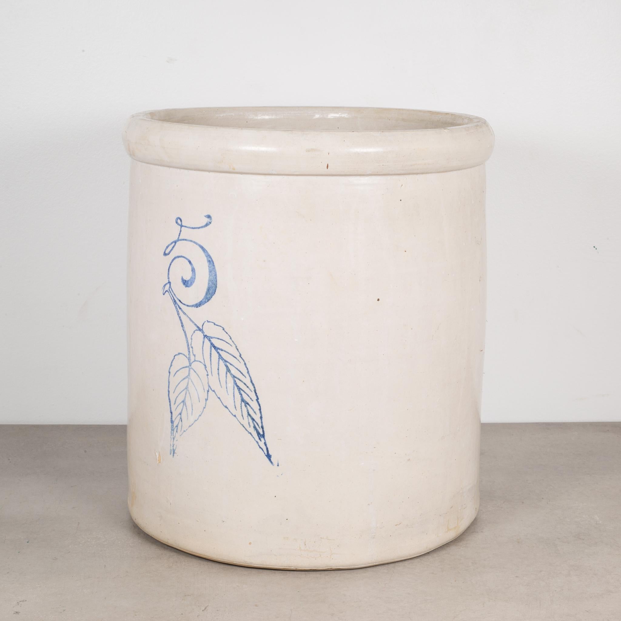 About

This is an original commercial 5 gallon crock manufactured by the Red Wing Union Stoneware Company, Minnesota USA. The piece has retained its original finish and is in excellent condition with appropriate patina for its age. 

Creator: