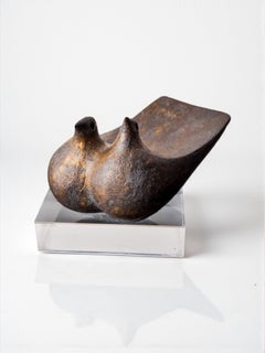 Abstrakte Vogelskulptur aus Keramik von Sousa, Spanien, 1970er Jahre