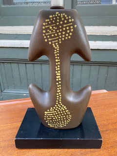 Ceramic Abstract Table Lamp