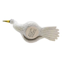 Ceramic  African Bird Jewelry  Box  , hand made in South Africa