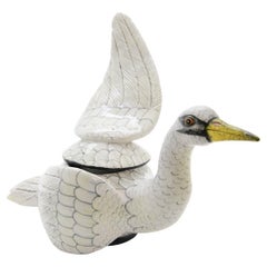 Ceramica  Gioielli con uccelli africani  Scatola  , realizzato a mano in Sudafrica