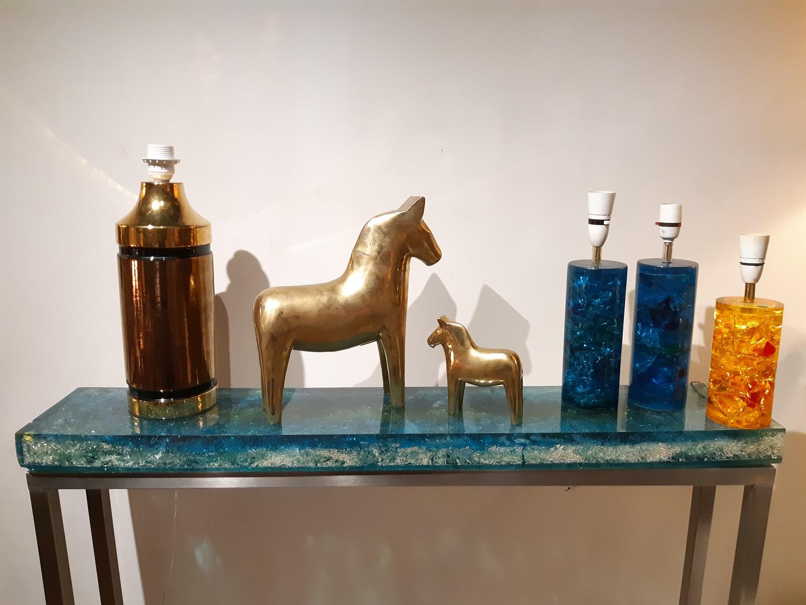 Ceramic Aldo Londi Table Lamp Bitossi, Italy, 1960 4