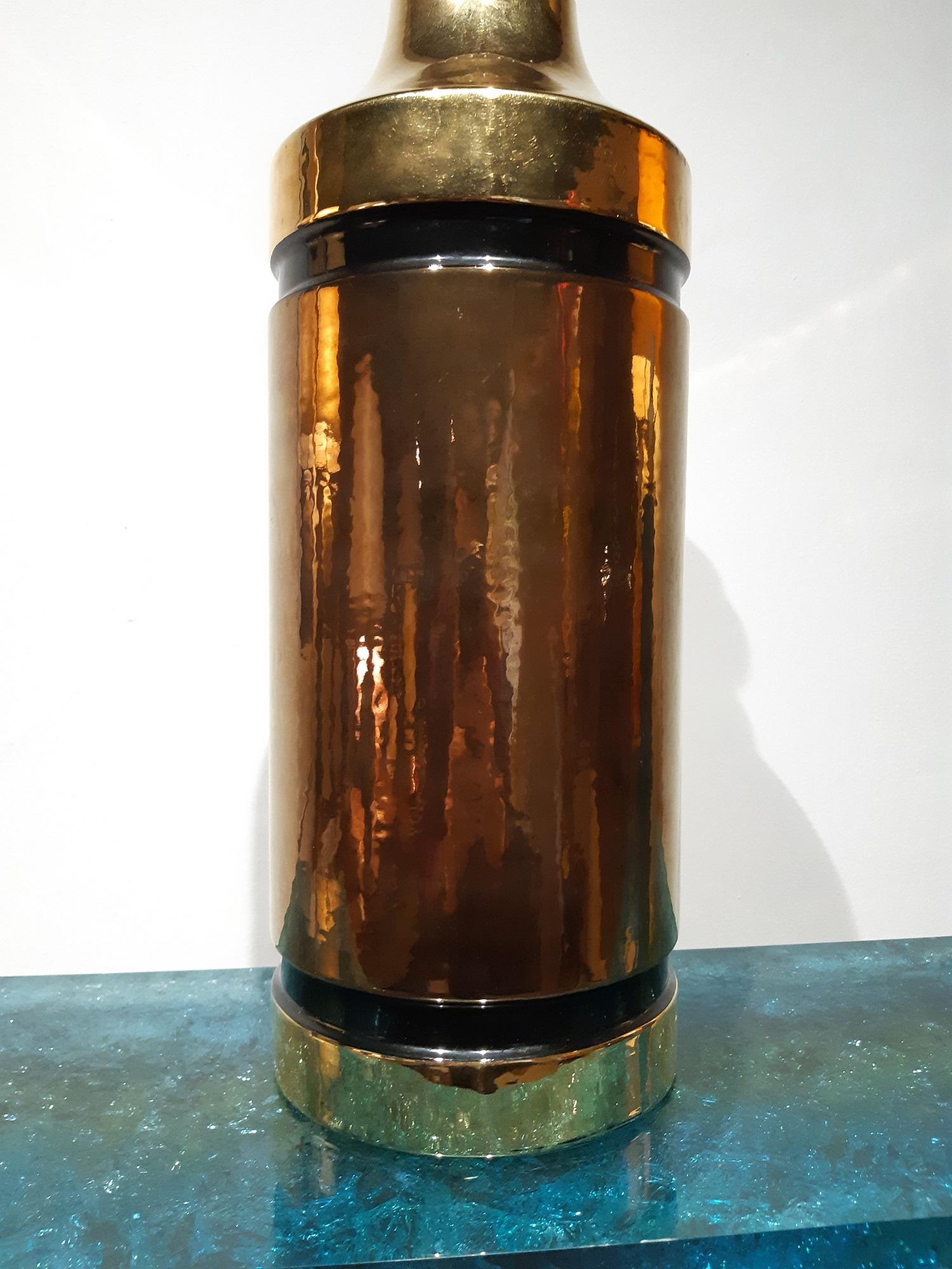 Ceramic Aldo Londi Table Lamp Bitossi, Italy, 1960 3