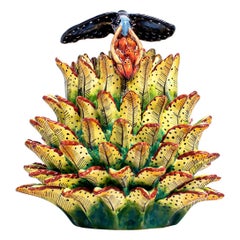 Ceramic Aloe Vera Plant Jewelry Box  , hand made in South Africa