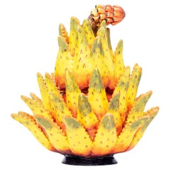 Ceramic Aloe Vera Plant Jewelry Box  , hand made in South Africa