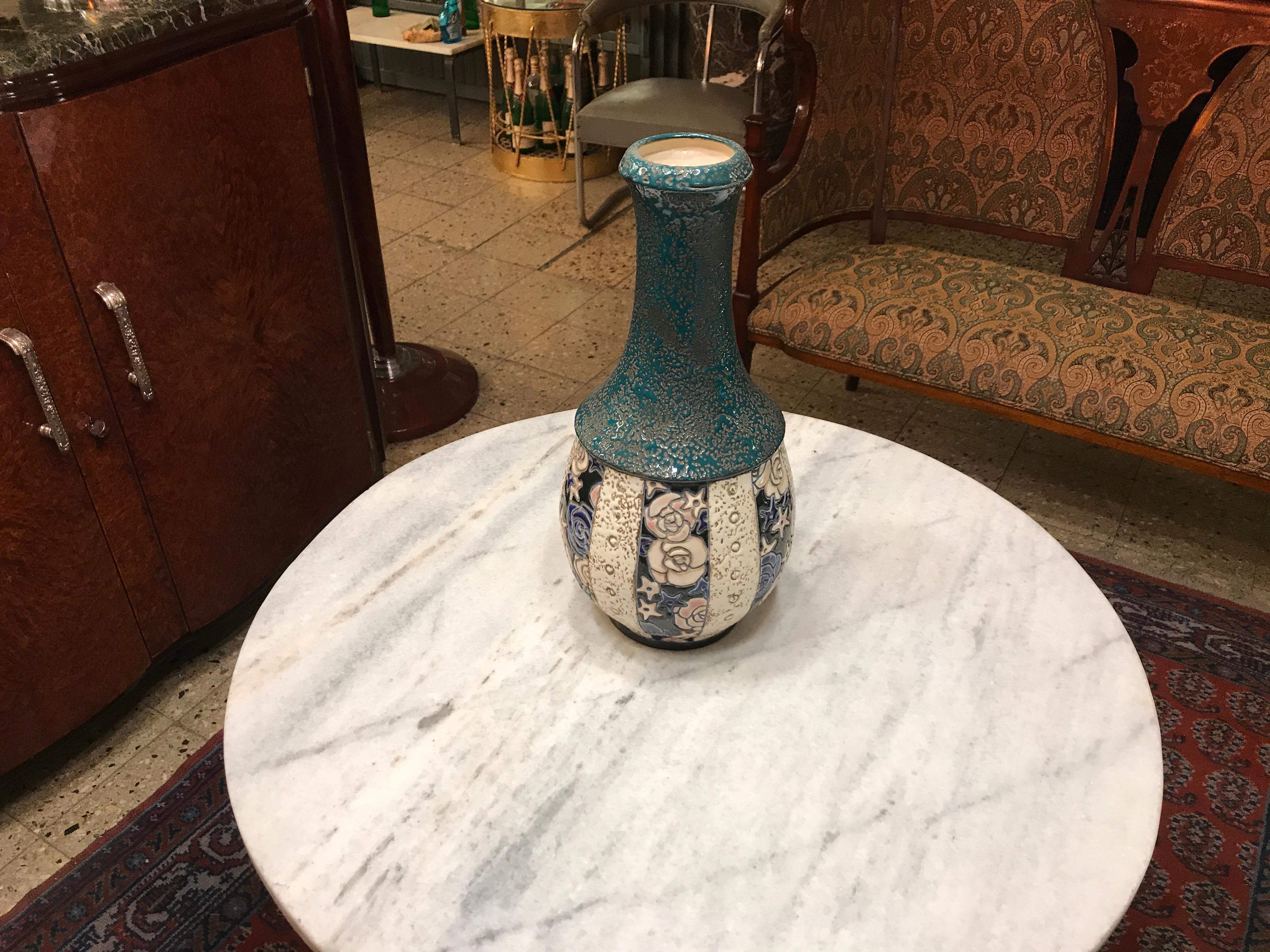 Keramik, Amphora Tschechoslowakei im Angebot 6