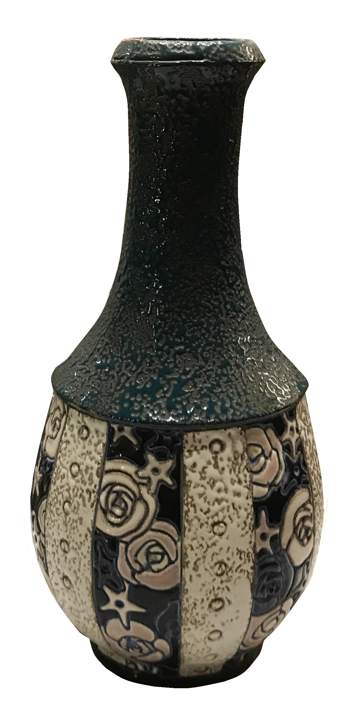 Keramik, Amphora Tschechoslowakei im Angebot 9