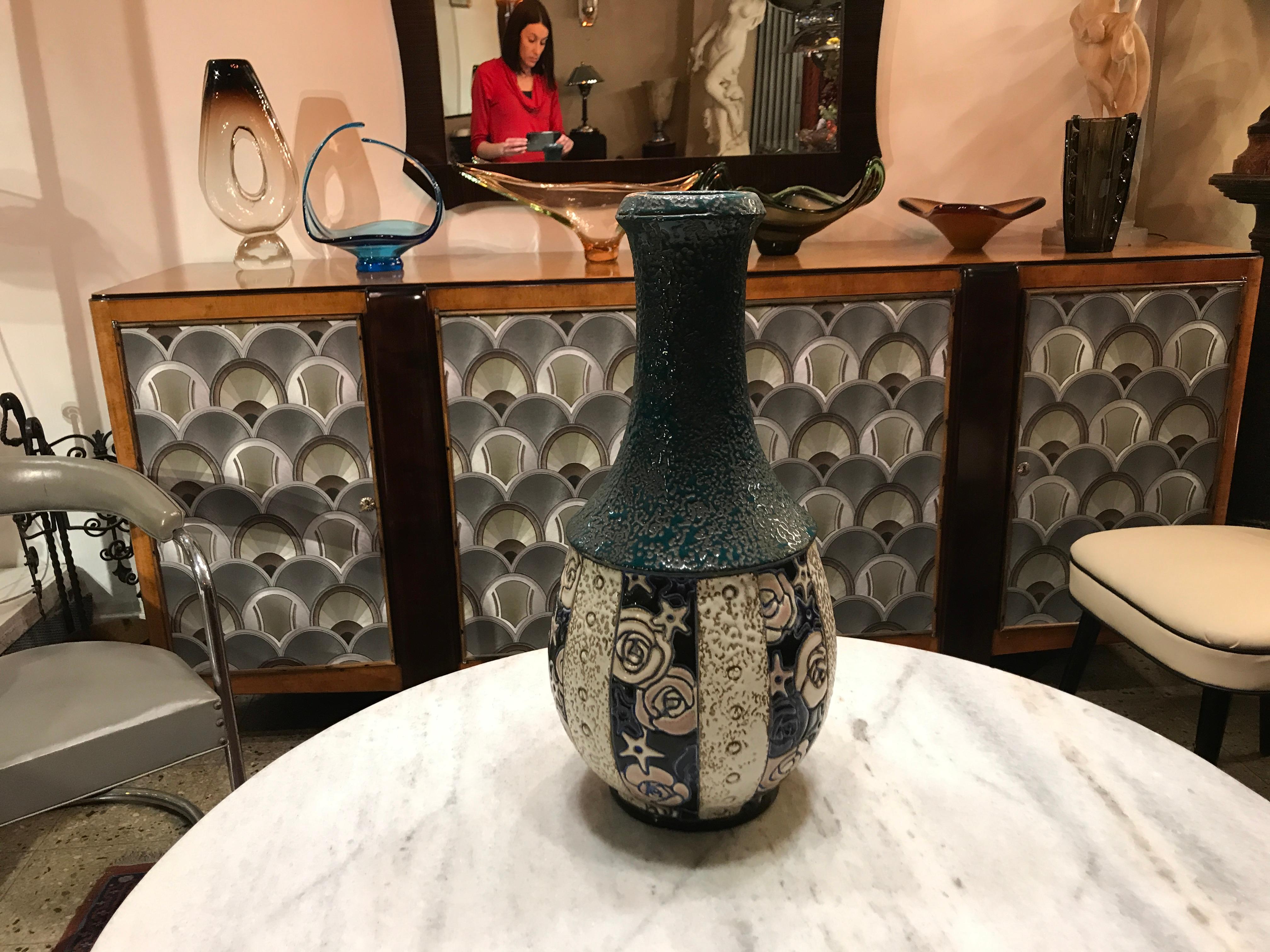 Keramik, Amphora Tschechoslowakei im Angebot 10