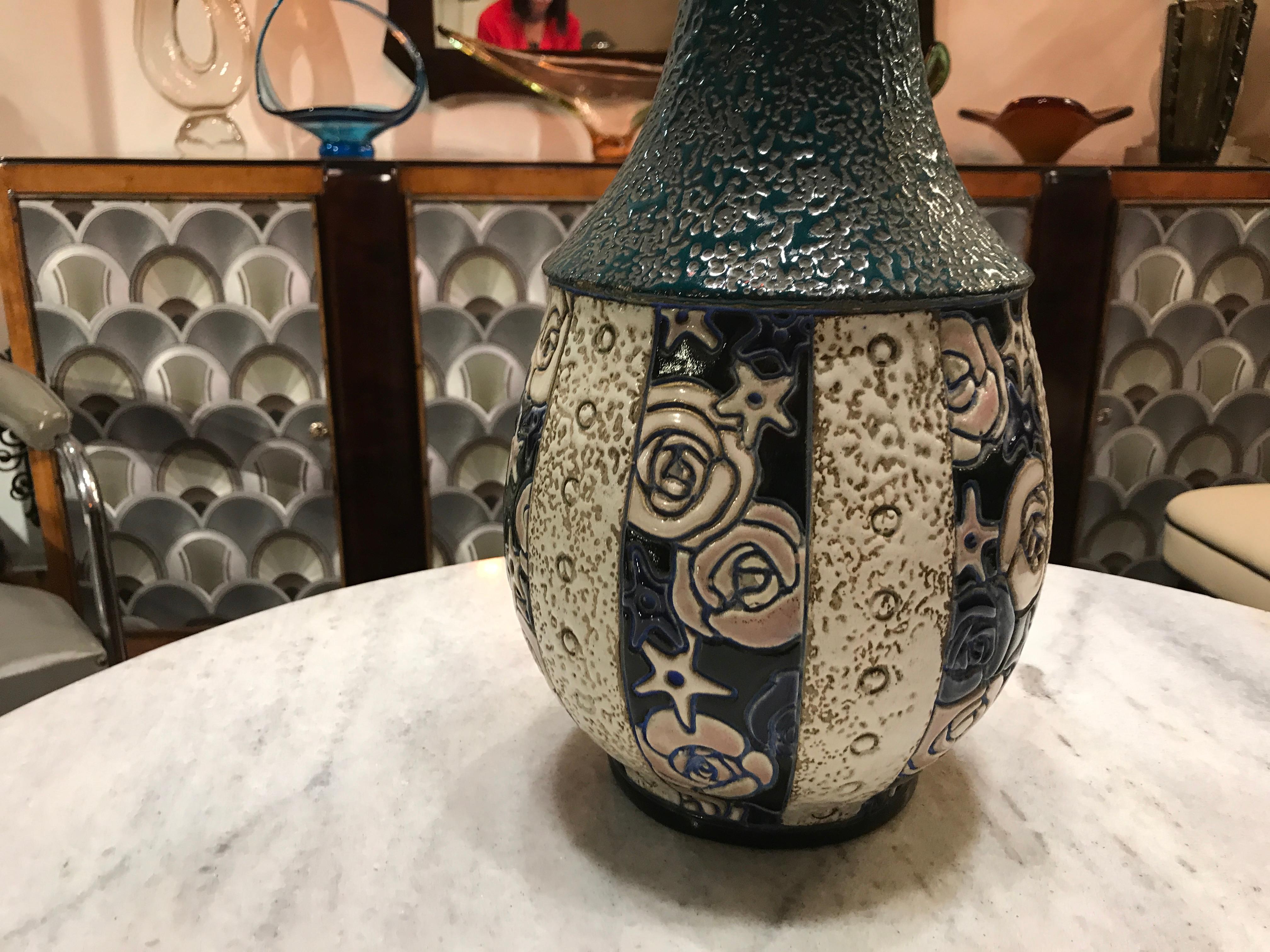 Céramique, Amphora Czechoslovakia en vente 12
