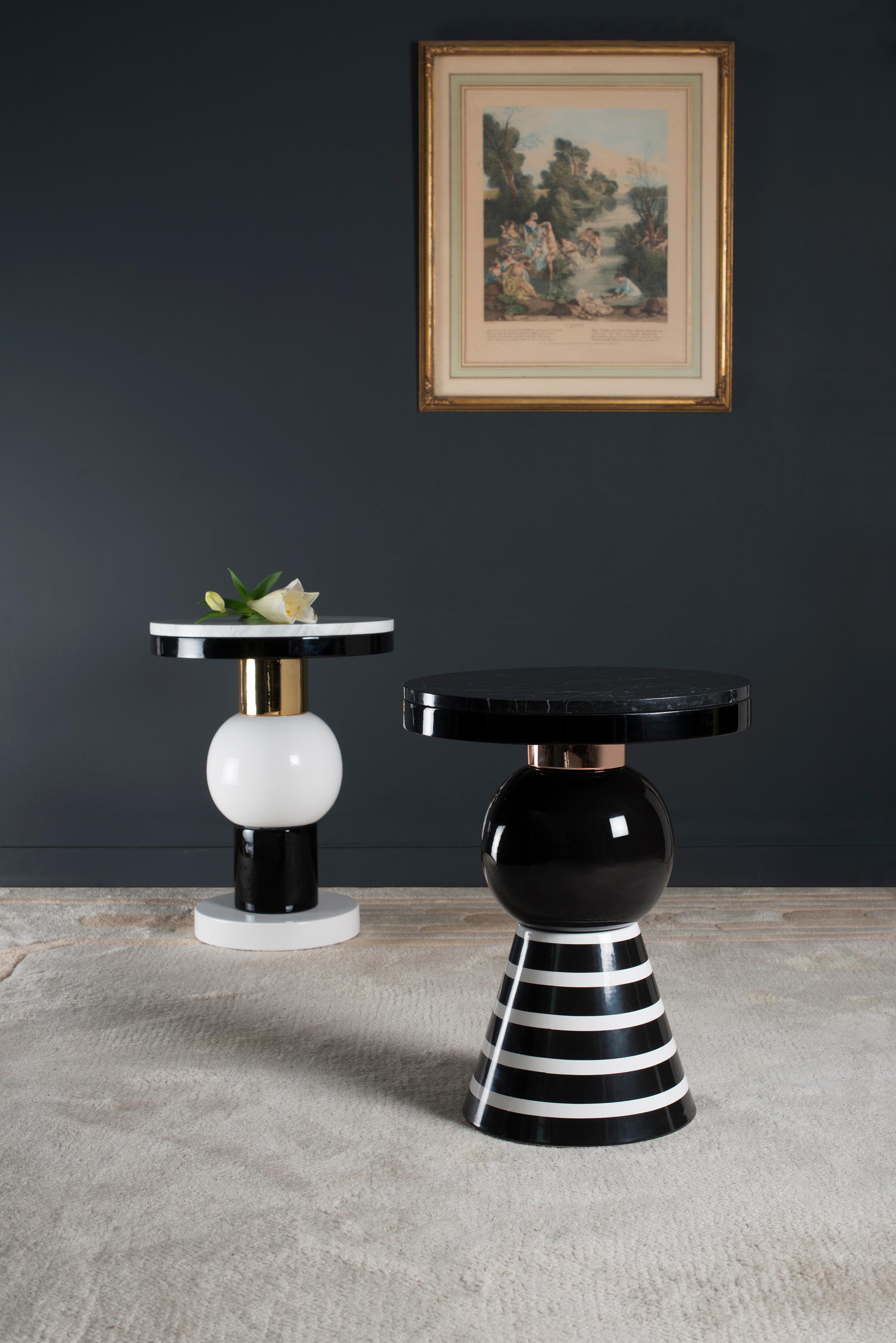 Ceramic and Marble Coffee Table by Eric Willemart 4