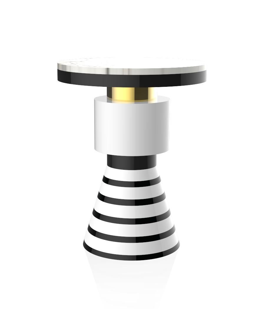 Ceramic and Marble Coffee Table by Eric Willemart 1