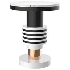 Ceramic and Marble Coffee Table by Eric Willemart