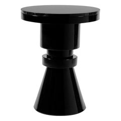 Ceramic and Marble Side Table by Eric Willemart
