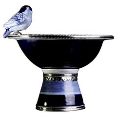 Ceramic and White Metal
Alpaca
Bird Bowl Centerpiece Ceramic and White Metal
Alpaca
Bird Bowl Centerpiece