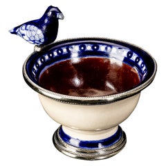 Ceramic and White Metal
Alpaca
Bird Bowl Centerpiece Ceramic and White Metal
Alpaca
Bird Bowl Centerpiece