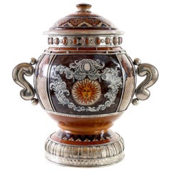 alpaca metal Ceramic and White Metal
Alpaca
Jar