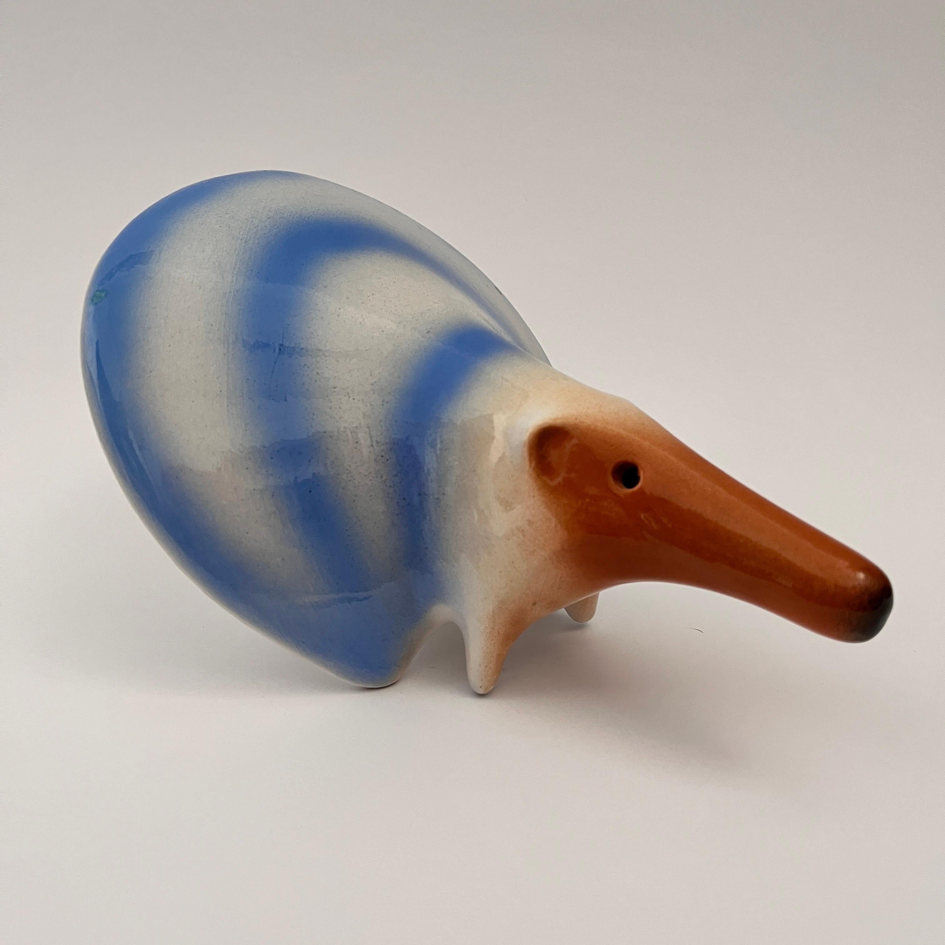 Animal de cerámica Puercoespín de Roberto Rigon 4
