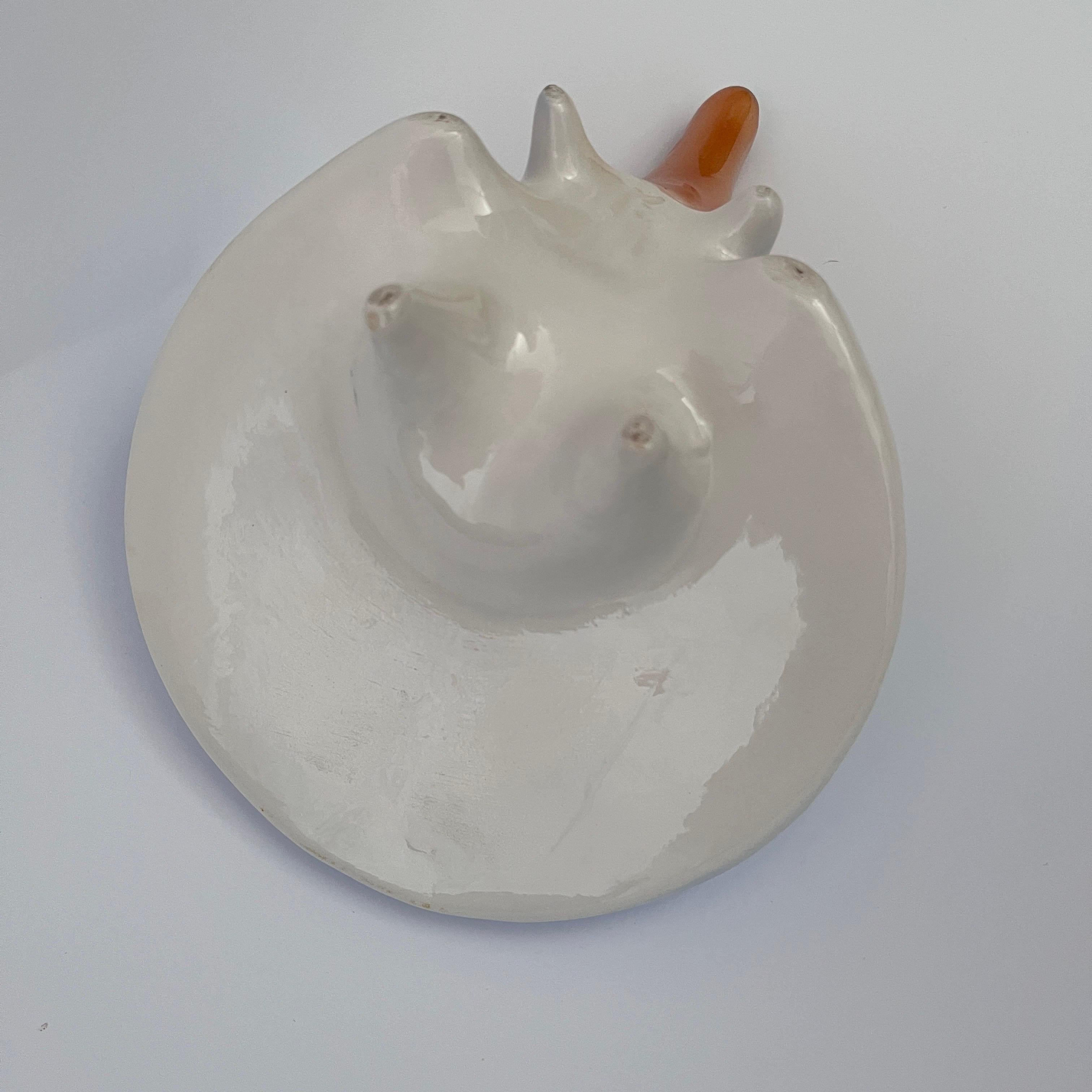 Animal de cerámica Puercoespín de Roberto Rigon 5