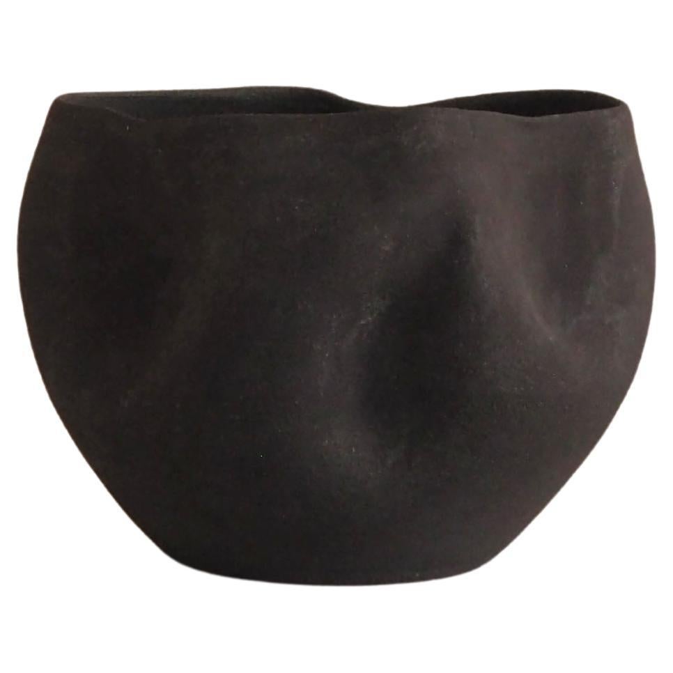 Keramikvase Antracite aus Keramik - Terra Kollektion VII