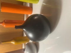 Ceramic "apple" vase by Georges Jouve, France, 1950's