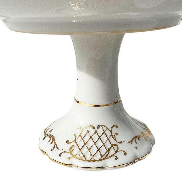 Keramik Ardalt Drei Grazien Handbemalte lila Kompottschale oder Bonbonschale im Angebot 3