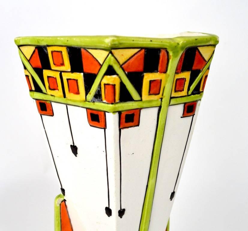 Ceramic Art Deco Vase 1