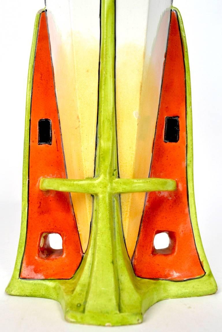 Ceramic Art Deco Vase 2
