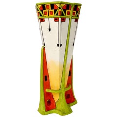 Ceramic Art Deco Vase