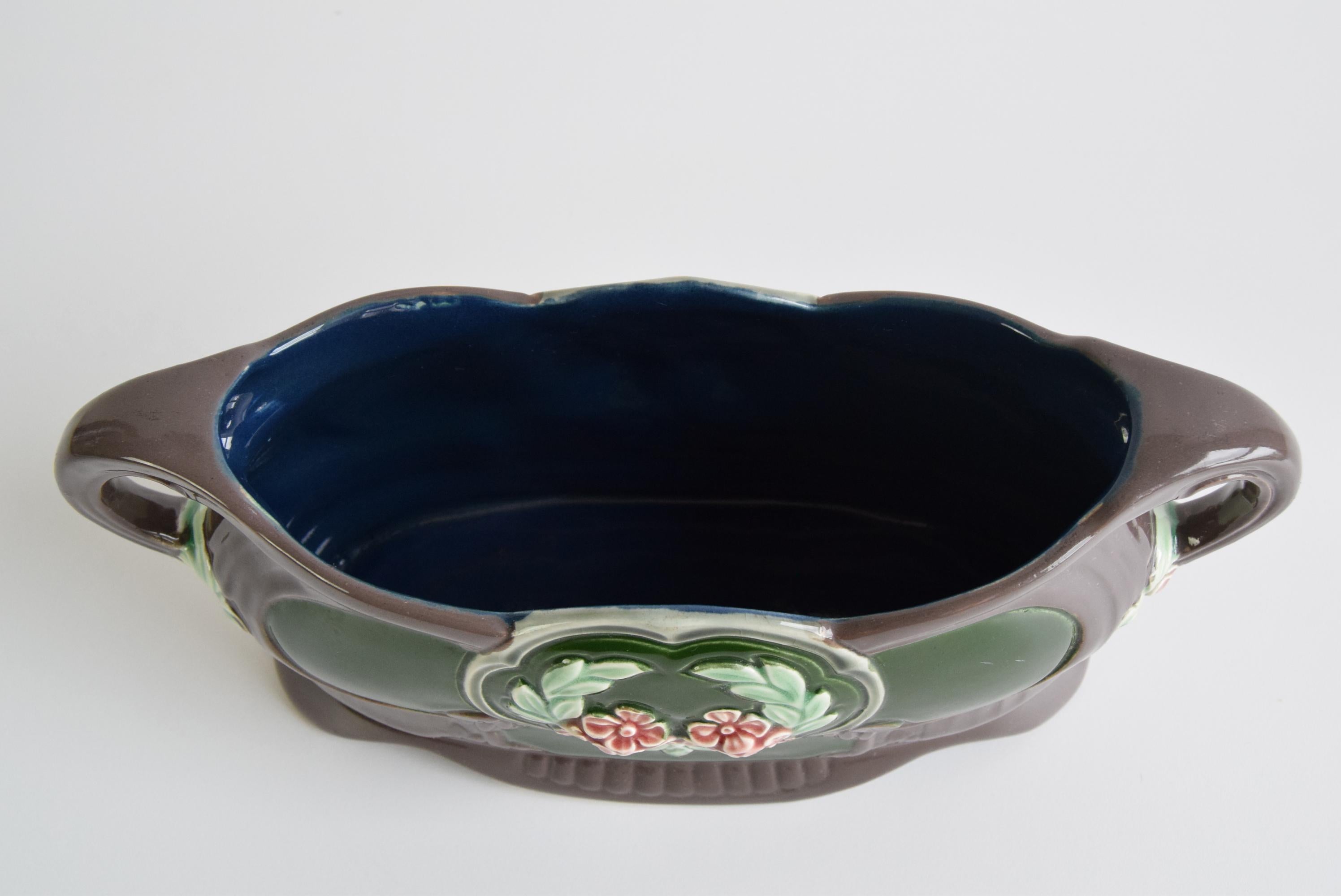 Tchèque Jardinière Art Nouveau, vers 1900 en vente