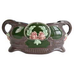 Ceramic Art Nouveau Jardiniere, around 1900
